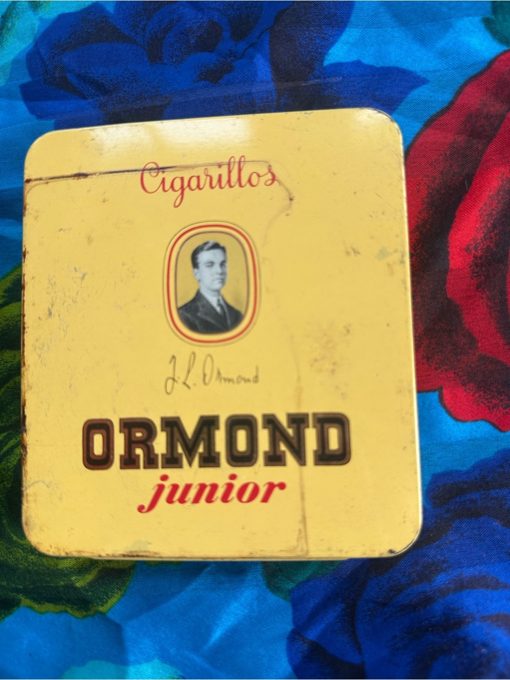 Ormond Junior Yellow Cigarillo Tin